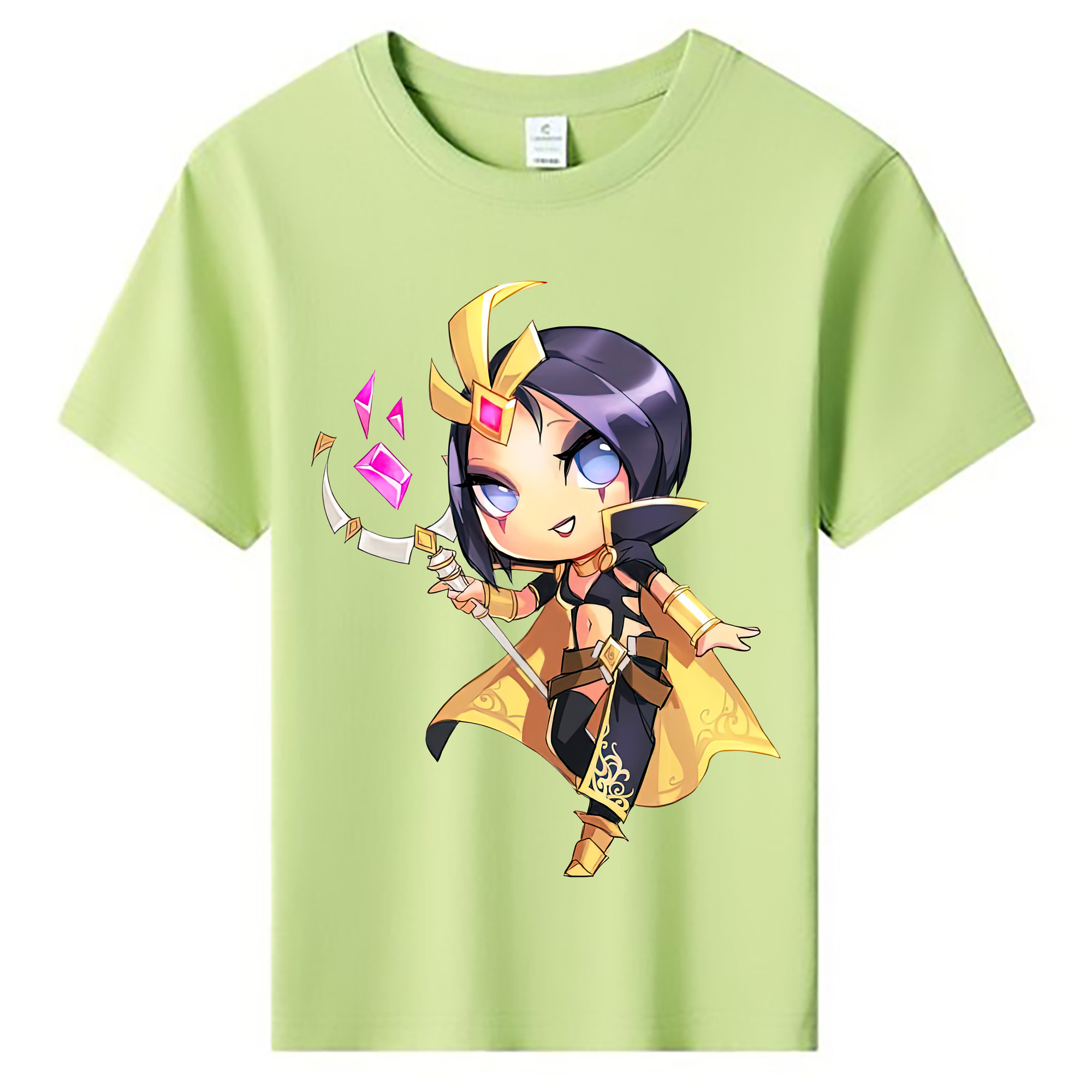（画像用） リーグ・オブ・レジェンド League of Legends LOL 綿100％キッズTシャツ（フロントプリント）